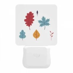 Night Light, Six Different Colored Leaves Are Shown In A Row. 11 Night Light, Six Different Colored Leaves Are Shown In A Row. -Pattern Night Light 82ce89ce5f2c4a9b78b8db81523e8ec01d2d2284