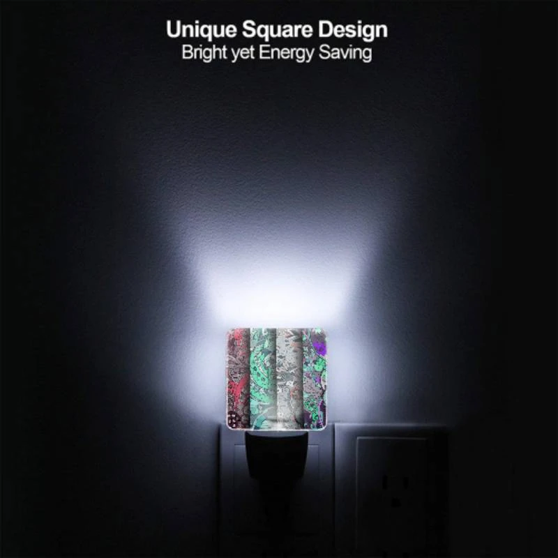 Night Light, Four different colored designs of a leaf. Night Light, Four Different Colored Designs Of A Leaf. -Pattern Night Light 82f8bf3afb768b95ee9c446c08c1355a89949ccc