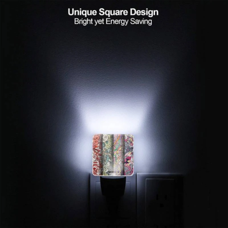 Night Light Set of 2, Four different colored paintings of hands. Night Light Set Of 2, Four Different Colored Paintings Of Hands. -Pattern Night Light 83ab92c8ed061444a890f3fba95c590f6ed4ff22