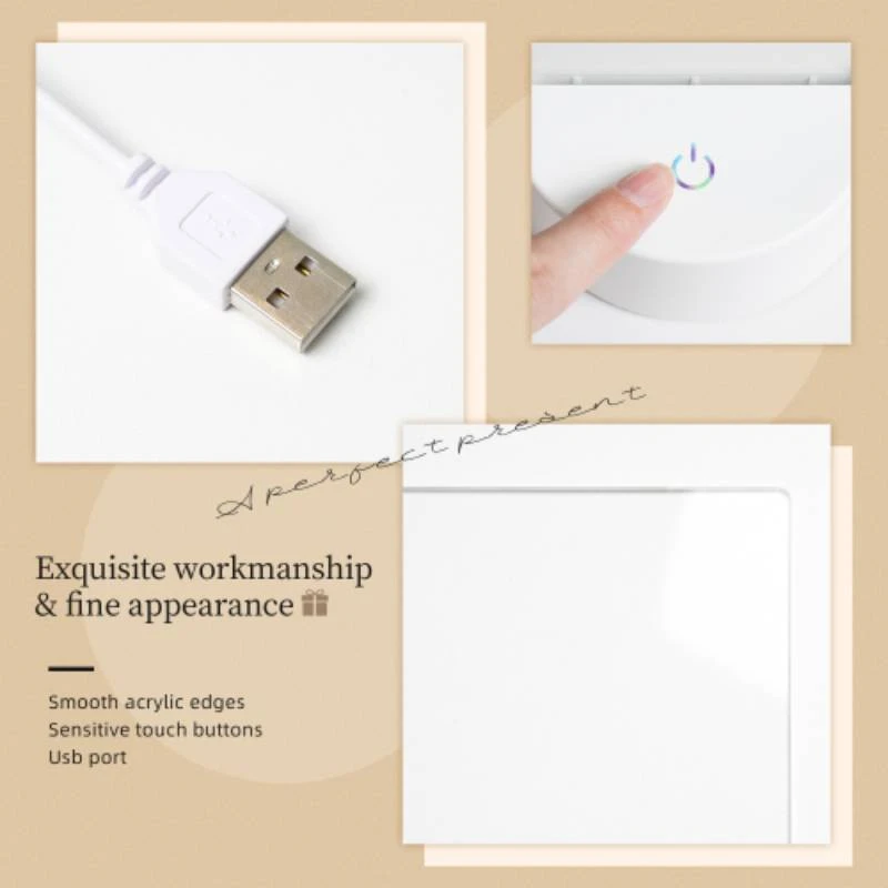 Rectangular Acrylic Night Light, A colorful cartoon of two birds sitting on a branch with a yellow and blue background. Rectangular Acrylic Night Light, A Colorful Cartoon Of Two Birds Sitting On A Branch With A Yellow And Blue Background. -Pattern Night Light 8436a167d9f66077c23b7de8fb888cefdb9fdbfa 118