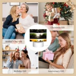 Rectangular Acrylic Night Light, Three Different Colored Pictures Of A Haunted House. 9 Rectangular Acrylic Night Light, Three Different Colored Pictures Of A Haunted House. -Pattern Night Light 85005e2f06641f2b9caa6a9847f2a9640ff78c8d