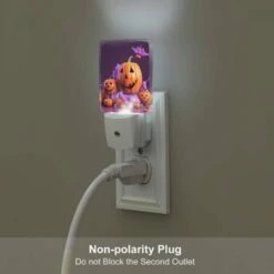 Night Light Set Of 2, A Group Of Fake Pumpkins Are Arranged On A Purple Surface 6 Night Light Set Of 2, A Group Of Fake Pumpkins Are Arranged On A Purple Surface -Pattern Night Light 874e80534e6ec0d24c7389e6901a103464bd5068