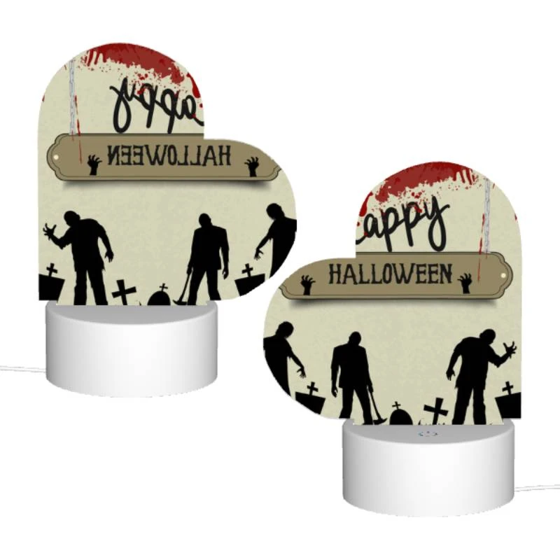 Love Acrylic Night Light, A sign that says Happy Halloween. Love Acrylic Night Light, A Sign That Says Happy Halloween. -Pattern Night Light 88882459c99e442387917f4787e7348ee87c711d