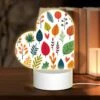 Love Acrylic Night Light, A Colorful Collection Of Leaves In Various Shades Of Orange 2 Love Acrylic Night Light, A Colorful Collection Of Leaves In Various Shades Of Orange -Pattern Night Light 8dfefa95d1c54b3f4e660cb1e611bba0e24ffc08