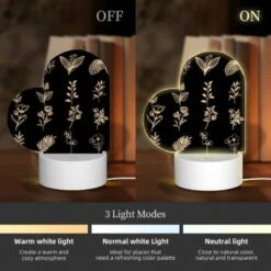 Love Acrylic Night Light, A Collection Of Different Types Of Plants. 4 Love Acrylic Night Light, A Collection Of Different Types Of Plants. -Pattern Night Light 8f2142a103d63278da743ff78f11fff1fde53d6b