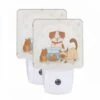 Night Light Set Of 2, A Dog 2 Night Light Set Of 2, A Dog -Pattern Night Light 8f90403a75279169fe738c09b678e14defa2782f