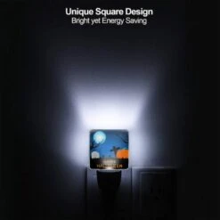 Night Light Set Of 2, A Halloween Scene With A Moon 5 Night Light Set Of 2, A Halloween Scene With A Moon -Pattern Night Light 913f340f8d4c86a3582b1baf5725fe4606ec5d43