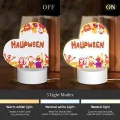 Love Acrylic Night Light, A Colorful Poster Of Halloween Characters. 4 Love Acrylic Night Light, A Colorful Poster Of Halloween Characters. -Pattern Night Light 9333649a4eaa7491bfb38ad3a1fa83ac533081dd