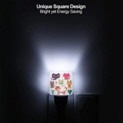 Night Light, A Collection Of Cute Cat Cartoons. 6 Night Light, A Collection Of Cute Cat Cartoons. -Pattern Night Light 93b43f565f4d120f32a1971933674f061791cd75