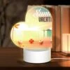 Love Acrylic Night Light, A Colorful Cartoon Of A Beach With A Sun And Palm Trees. 2 Love Acrylic Night Light, A Colorful Cartoon Of A Beach With A Sun And Palm Trees. -Pattern Night Light 94ce0d0347a8f12f69ff75bfa42c5daf65264feb