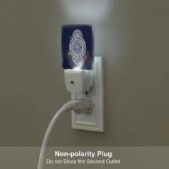 Night Light Set Of 2, A Blue Circle With A Yellow Star In The Middle. 6 Night Light Set Of 2, A Blue Circle With A Yellow Star In The Middle. -Pattern Night Light 98d5f9e74cb33349e2426b7478bac002e058c340