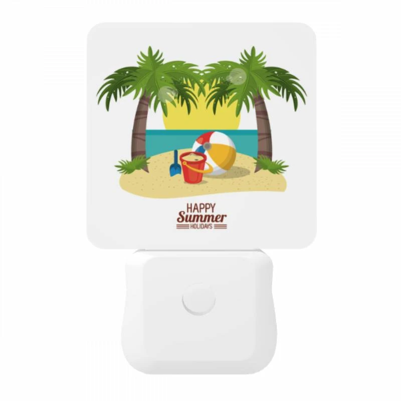 Night Light, A colorful beach scene with a bucket Night Light, A Colorful Beach Scene With A Bucket -Pattern Night Light 9cf647f407b0f86c8edcc9eb1849e6b0c8ca9d13
