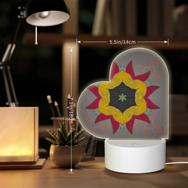 Love Acrylic Night Light, A colorful flower design with yellow Love Acrylic Night Light, A Colorful Flower Design With Yellow -Pattern Night Light 9d665f38fa3719d1d38c7f5fabb8dcdf3107bf72
