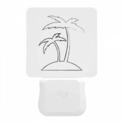 Night Light, A Black And White Drawing Of A Palm Tree. 11 Night Light, A Black And White Drawing Of A Palm Tree. -Pattern Night Light a1af5e80c2ac845c7ebcde5928fac945ac2b483a