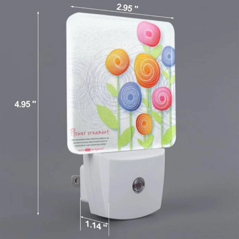 Night Light, A colorful flower arrangement with a variety of flowers. Night Light, A Colorful Flower Arrangement With A Variety Of Flowers. -Pattern Night Light a271c610b41f814280b96532696fb57a708b7e18