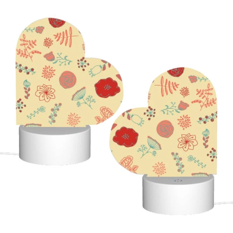 Love Acrylic Night Light, A colorful floral pattern with red Love Acrylic Night Light, A Colorful Floral Pattern With Red -Pattern Night Light a38a9e25712cd4ba1255ab37fa304f6b078608c9