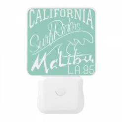 Night Light, A Surfboard With The Words California Riders Surf Surf Surf On It. 10 Night Light, A Surfboard With The Words California Riders Surf Surf Surf On It. -Pattern Night Light a393935fb7046451a918687774f4764033a7d86a