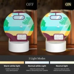 Round Acrylic Night Light, A Car's Dashboard With A Map On The Screen. 3 Round Acrylic Night Light, A Car's Dashboard With A Map On The Screen. -Pattern Night Light a48157a1c580fe9f93a8e7c328aab35d06b9aed1
