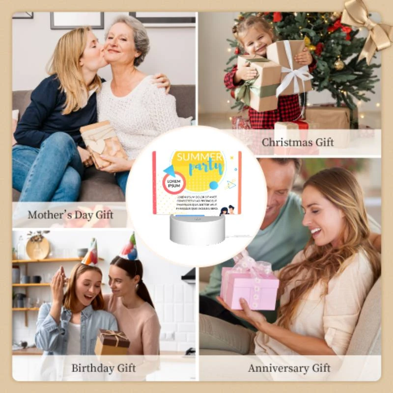 Rectangular Acrylic Night Light, A poster advertising a summer party. Rectangular Acrylic Night Light, A Poster Advertising A Summer Party. -Pattern Night Light a4ceecfec17a868396daf961ace669bf9af0eba6