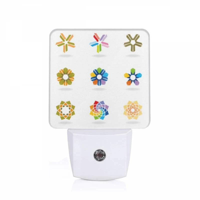 Night Light, A collection of six different colored flowers. Night Light, A Collection Of Six Different Colored Flowers. -Pattern Night Light a5f9358b30ffad5aadbfcdb6e758816018a0cbc8