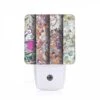 Night Light, Four Different Colored Paintings Of Flowers. 1 Night Light, Four Different Colored Paintings Of Flowers. -Pattern Night Light a6e49738f9794542aee53e5884e2776ffaa94c6b