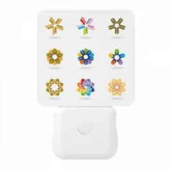 Night Light, A Collection Of Six Different Colored Flowers. 10 Night Light, A Collection Of Six Different Colored Flowers. -Pattern Night Light a838fe08832230199e3055d1610923f3dee518d4