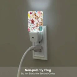 Night Light, A Colorful Flower Arrangement With A Butterfly And A Bee. 5 Night Light, A Colorful Flower Arrangement With A Butterfly And A Bee. -Pattern Night Light a9fc300f4dead79b27571b392d142eb321cd7233