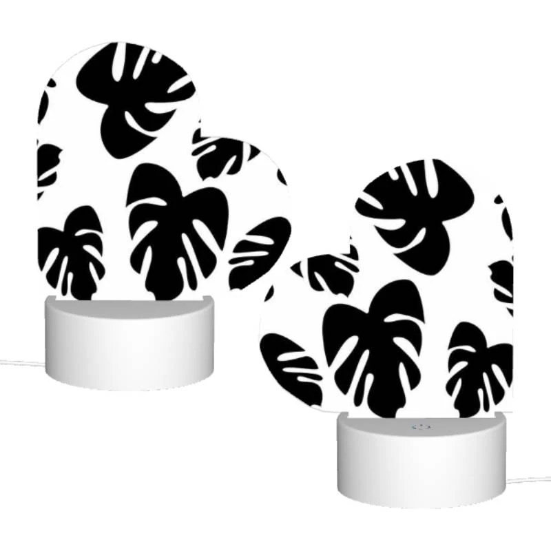 Love Acrylic Night Light, A pattern of black and white flowers. Love Acrylic Night Light, A Pattern Of Black And White Flowers. -Pattern Night Light aa7b17d288448888102e7beddd72754a9b8c6920
