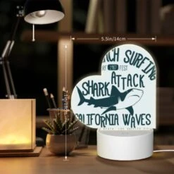Love Acrylic Night Light, A Poster Advertising Long Beach Surfing 1987. -Pattern Night Light b0d22482ac0209773d40c0a6507ff67f0ccf5c5a