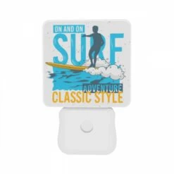 Night Light Set Of 2, A Man Is Surfing On A Surfboard In The Ocean. 10 Night Light Set Of 2, A Man Is Surfing On A Surfboard In The Ocean. -Pattern Night Light b0eadefa00ecc6509551d14eeaba7bb92c427865