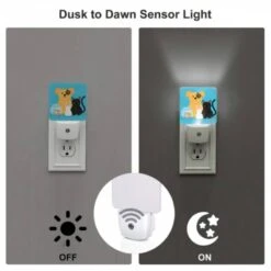 Night Light Set Of 2, A Dog 4 Night Light Set Of 2, A Dog -Pattern Night Light b1b71bb73f831bdfeefe91411c1a7130f55578fd