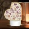Love Acrylic Night Light, A Pattern Of Flowers And Birds On A Wallpaper. 2 Love Acrylic Night Light, A Pattern Of Flowers And Birds On A Wallpaper. -Pattern Night Light b2d7236dca254704667bc9c292818bb199416470