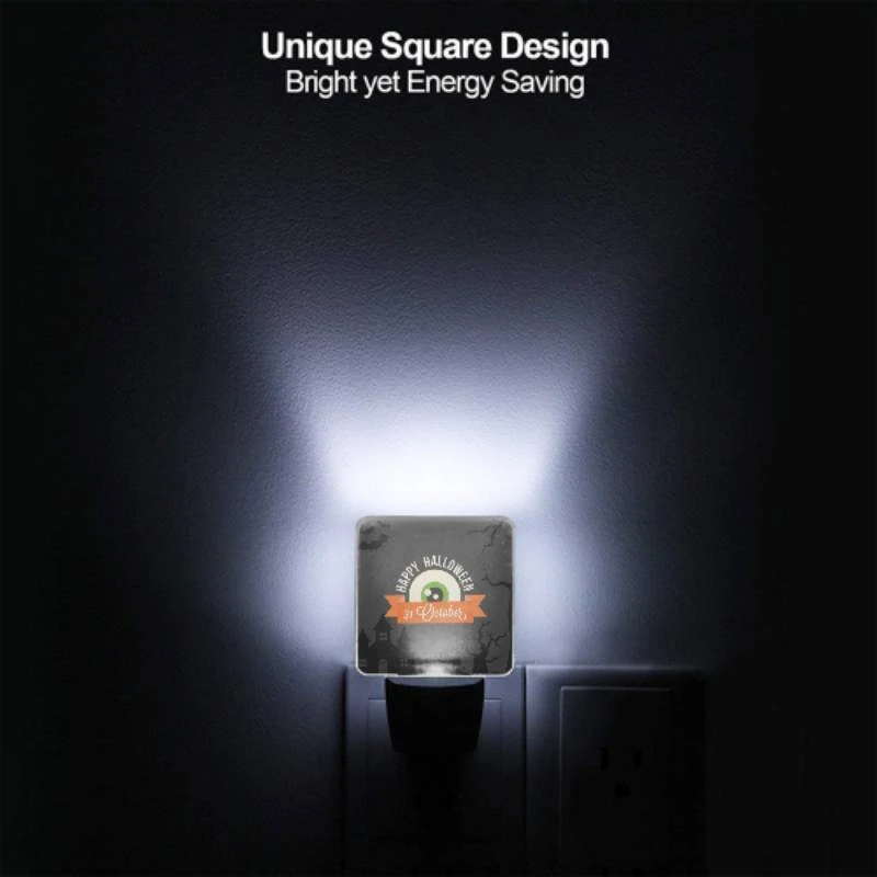 Night Light, A Halloween poster with a green eye and the date 31 October. Night Light, A Halloween Poster With A Green Eye And The Date 31 October. -Pattern Night Light b3402298f7bc770f7cb6e46cde7ed725382cb19d