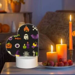 Love Acrylic Night Light, A Collection Of Halloween Icons 8 Love Acrylic Night Light, A Collection Of Halloween Icons -Pattern Night Light b59bced01f52025273b2b52b928dfcd39edcae6b