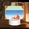 Rectangular Acrylic Night Light, A Woman Is Laying On A Beach Chair 1 Rectangular Acrylic Night Light, A Woman Is Laying On A Beach Chair -Pattern Night Light b6274ab7df2de4794c3161a4950d314d088e08f8