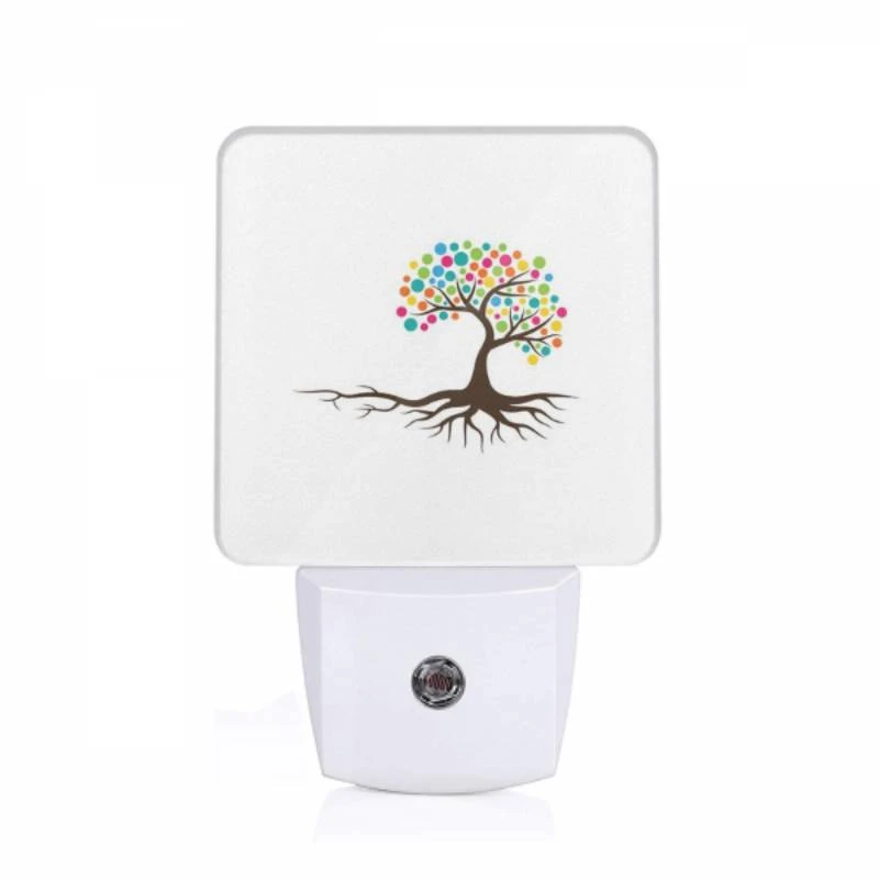 Night Light, A tree with many colors on it. Night Light, A Tree With Many Colors On It. -Pattern Night Light ba2596831b8e11c59c8702003cf0edbe9187d171