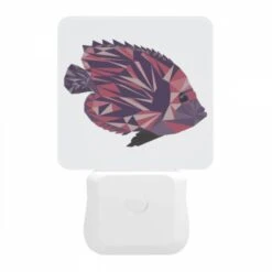 Night Light, A Colorful Fish With A Purple Body And A Black Tail. 11 Night Light, A Colorful Fish With A Purple Body And A Black Tail. -Pattern Night Light bd4fbcb9a60902141d3f2548b0db7ad41e74ab80