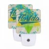Night Light Set Of 2, A Poster Advertising Florida As The Best Beach. 1 Night Light Set Of 2, A Poster Advertising Florida As The Best Beach. -Pattern Night Light be6e7a73808a77b22c07e474ae97086bd1f35033