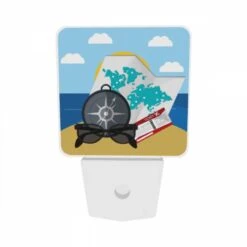 Night Light Set Of 2, A Map 8 Night Light Set Of 2, A Map -Pattern Night Light bee2abcfa98c60695111c2837f934c76e6105aa9