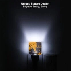 Night Light Set Of 2, A Spooky Halloween Scene With A Haunted House And A Spider Web. 5 Night Light Set Of 2, A Spooky Halloween Scene With A Haunted House And A Spider Web. -Pattern Night Light bf868455601326ae87aad41719ad4816446f8132