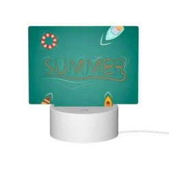 Rectangular Acrylic Night Light, A Colorful Illustration Of A Boat 11 Rectangular Acrylic Night Light, A Colorful Illustration Of A Boat -Pattern Night Light c10adce7cc495f5376a65793b22f7486d462e7a6