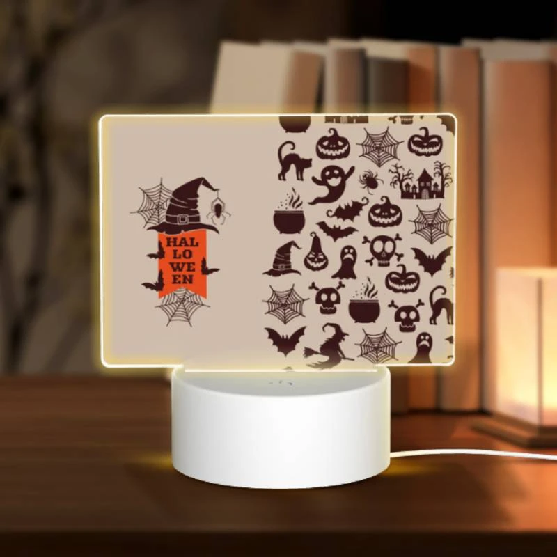 Rectangular Acrylic Night Light, A poster with a wizard and a bowl of soup on it. Rectangular Acrylic Night Light, A Poster With A Wizard And A Bowl Of Soup On It. -Pattern Night Light c2c5f439bc662678681b71cf95bc4fb2da5927c8