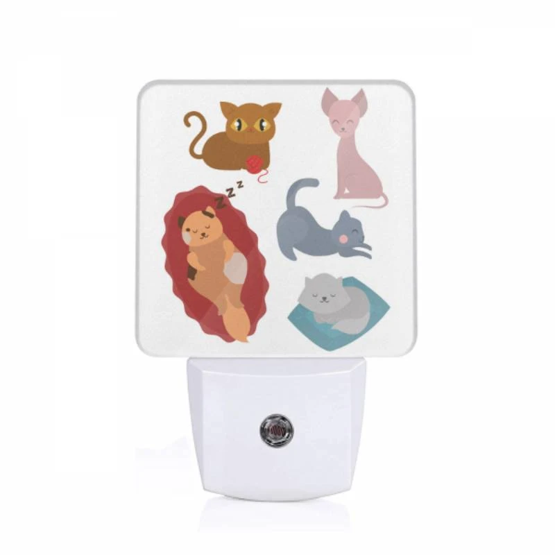 Night Light, A collection of cartoon animals Night Light, A Collection Of Cartoon Animals -Pattern Night Light c2ca82174106dd3fbf046ae51ad8a1bc04cb33f2