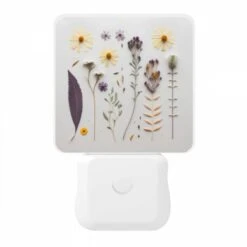 Night Light, A Collection Of Flowers And Leaves On A White Background. 10 Night Light, A Collection Of Flowers And Leaves On A White Background. -Pattern Night Light c3010d0532b4ff656df36e6994c271f687797a35