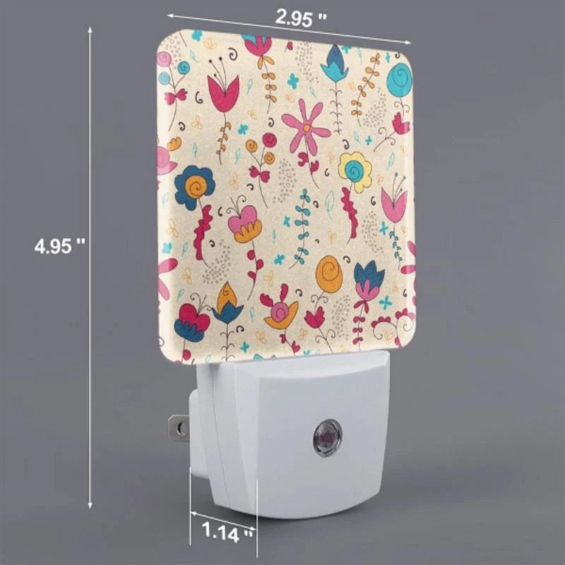 Night Light, A colorful floral pattern with a variety of flowers and leaves. Night Light, A Colorful Floral Pattern With A Variety Of Flowers And Leaves. -Pattern Night Light c4d511e731bbb0f433d8875d8934d6712867abde