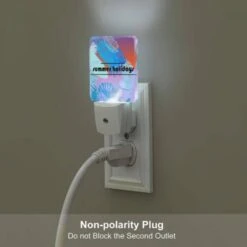 Night Light, A Colorful Image Of A Palm Tree With The Words "Summer Holidays" Written On It. 5 Night Light, A Colorful Image Of A Palm Tree With The Words "Summer Holidays" Written On It. -Pattern Night Light c5ad2a5216bfce7ba1382daabc167f7e3acc8901