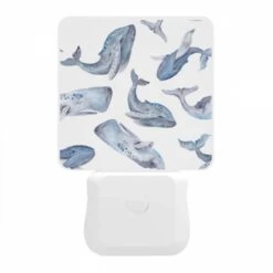 Night Light, A Collection Of Blue Whale Illustrations. -Pattern Night Light c68822cee220bc62f4debea8678aa10ef49d6648