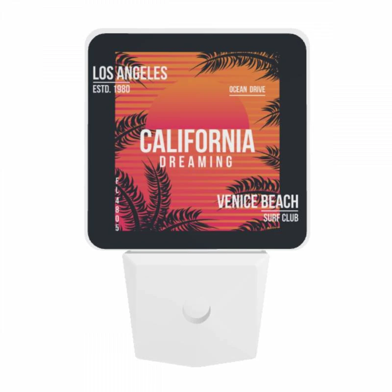 Night Light, A colorful poster advertising a surf club in Venice Beach Night Light, A Colorful Poster Advertising A Surf Club In Venice Beach -Pattern Night Light c6d4740fcfc15664fe4245dbb125bfc42f115122