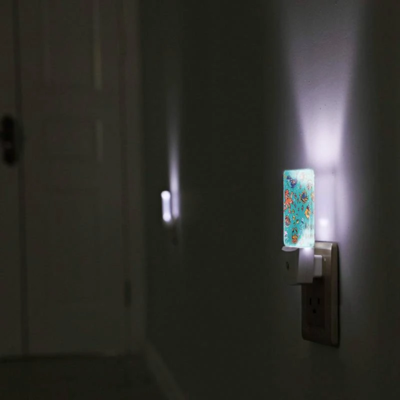 Night Light, A colorful aquatic animal graphic set. Night Light, A Colorful Aquatic Animal Graphic Set. -Pattern Night Light c701fd74a795ad45cff28b285adc0cedcde00c00