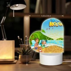 Love Acrylic Night Light, A Family Is Enjoying A Day At The Beach 7 Love Acrylic Night Light, A Family Is Enjoying A Day At The Beach -Pattern Night Light c72d6e7cdd51968ea170bd9366fd52f0e05dd20d